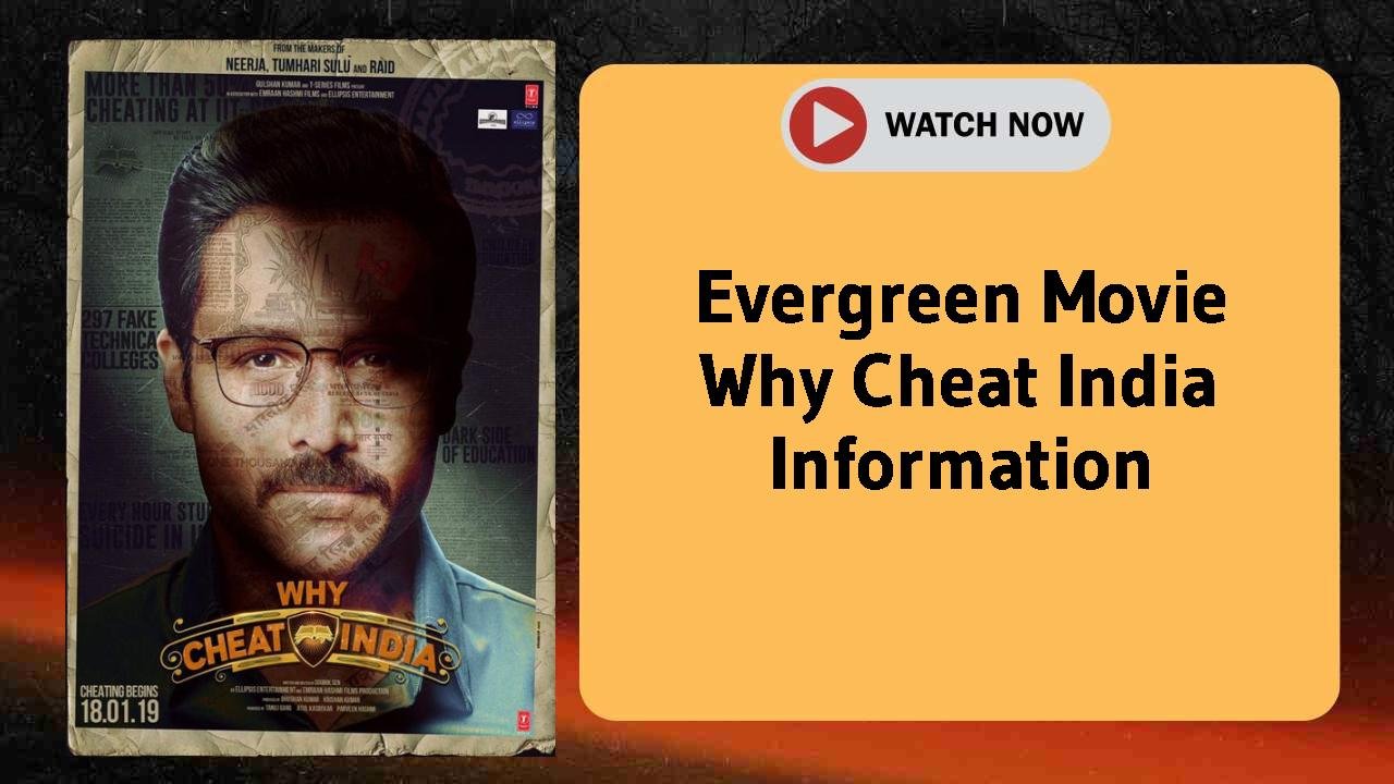 Why Cheat India